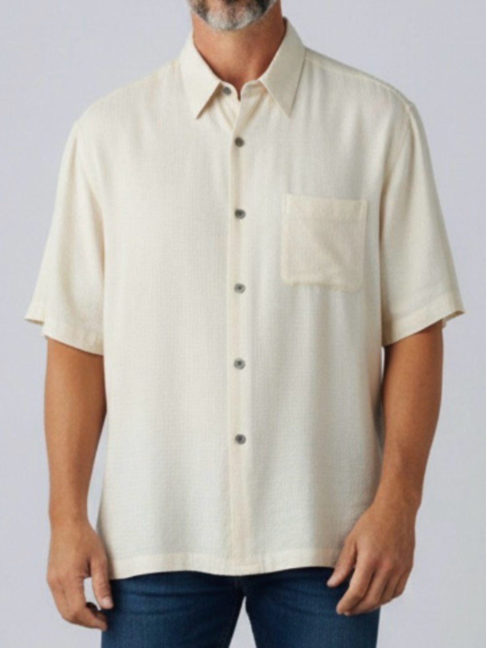 Bill Blass Vintage Men’s Short-Sleeve Button-Down Shirt